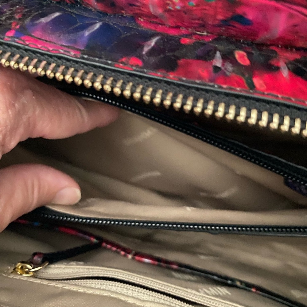 Women’s Brahmin Desire Melbourne Satchel with Matching Wallet - Picture 3 of 12
